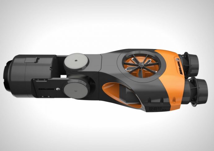 If drones operated under water