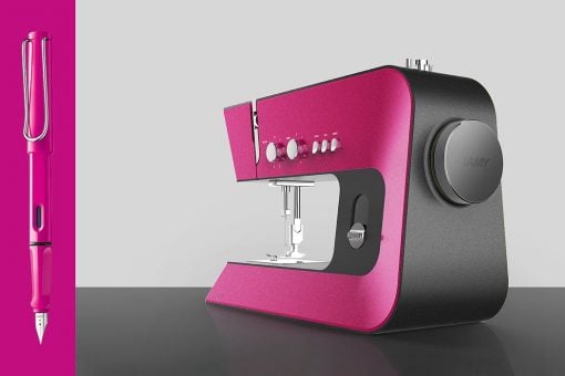 This handheld sewing machine changes thread color to match fabric