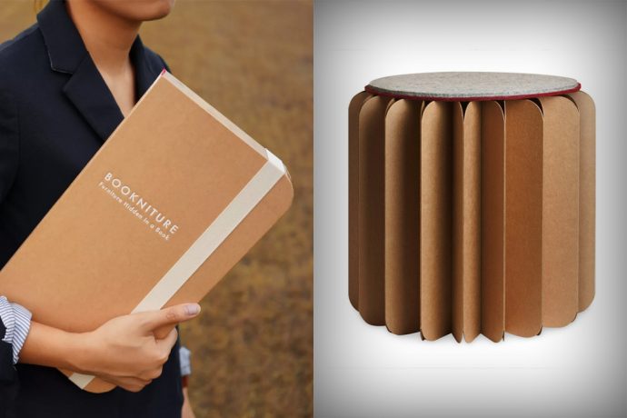 Furniture hidden in a book!