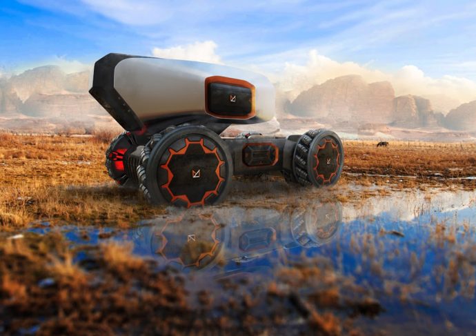 Lamborghini Goes Martian