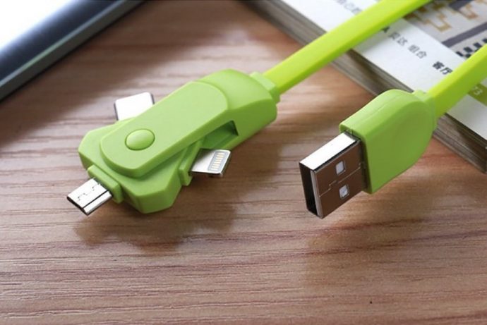 The holy trinity of charging cables
