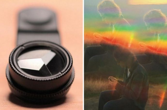 Shine on, you crazy camera-lens