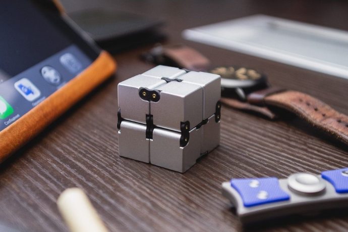 A fidget toy for Mr. Rubik