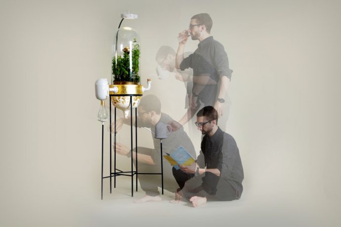 This tropical terrarium purifies your water