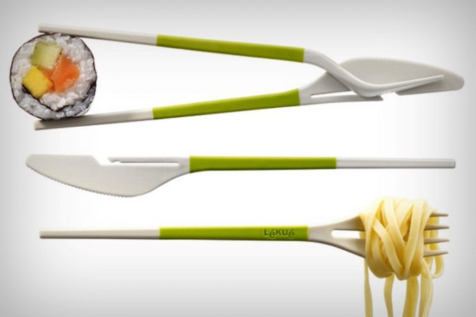 Eastern Western Cutlery!