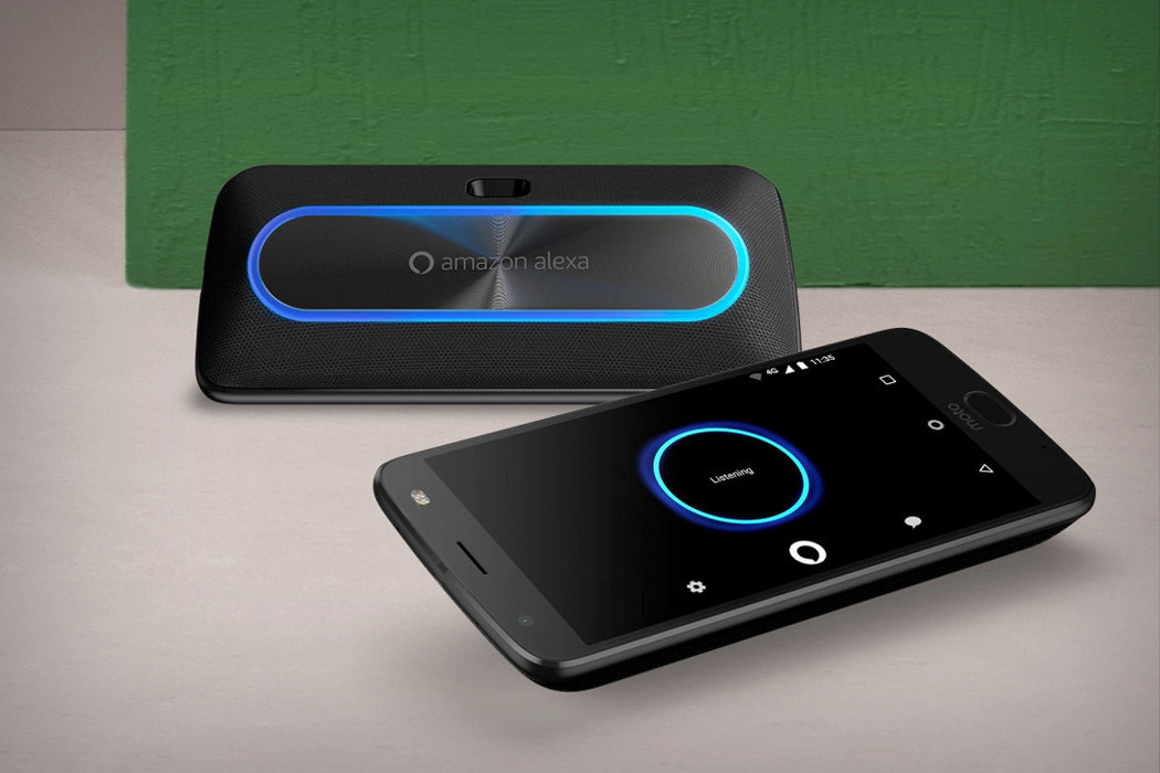 Hello Moto” meets “Hey Alexa” - Yanko Design