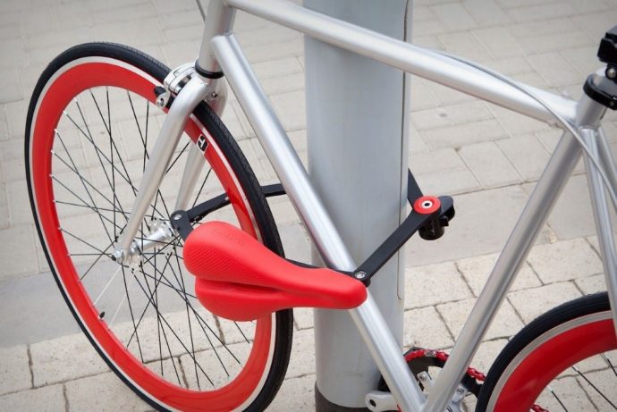 Never leave your bike-lock behind!