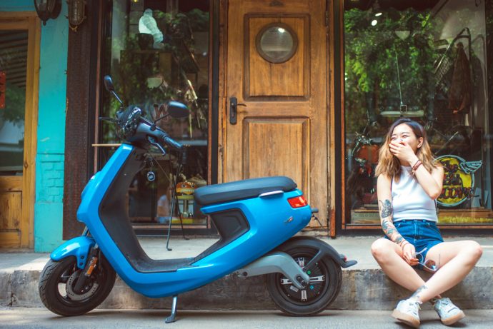 The ‘NIU’ face of scooters!