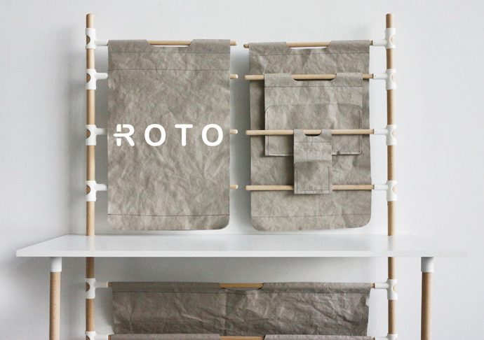 A Desk Draped in Storage