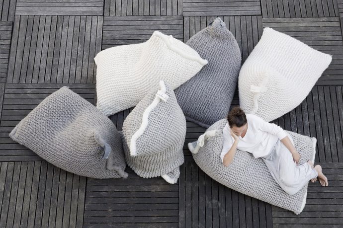 A Surprisingly Stylish Beanbag Chair