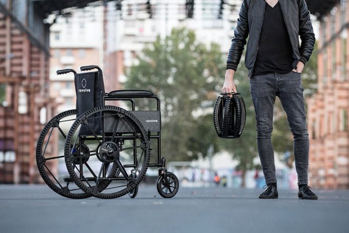 A Foldable Wheel that Can’t Puncture
