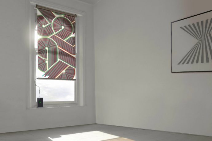 Blinds that capture solar power and your attention