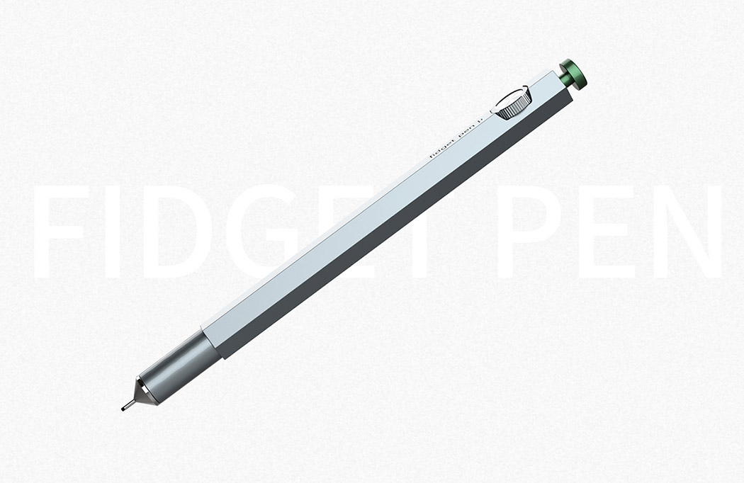 Forget the Fidget Spinner, Meet the Fidget Pen - Yanko Design