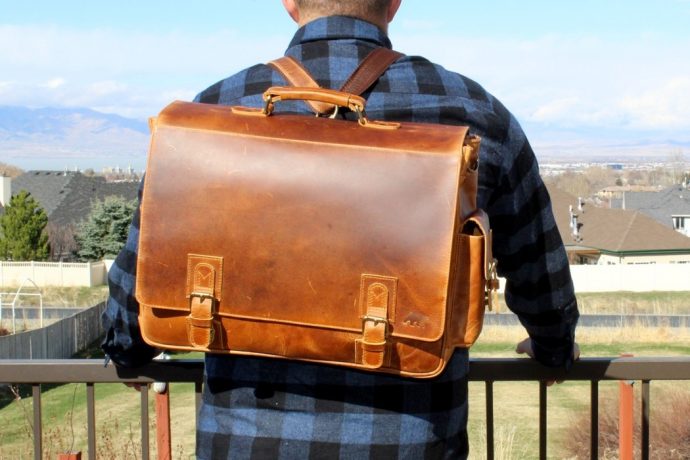 A By-the-people, For-the-people Leather Bag
