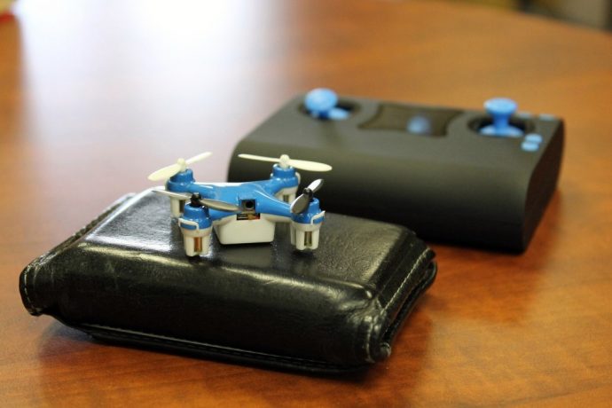 Wallet-sized wallet-friendly drone kit!