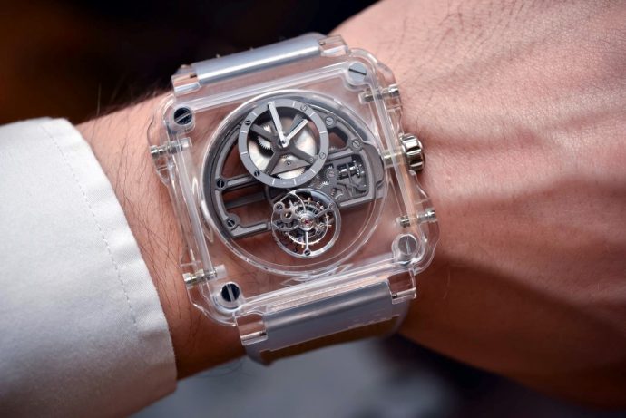 An entire watch made from sapphire?