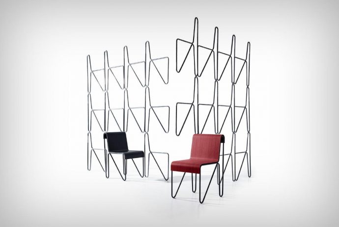 Rietveld’s Beugel Chair gets a contemporary tribute