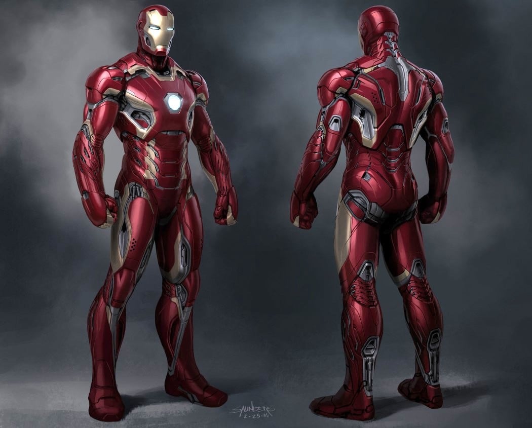 Phil Saunders, the concept designer behind the Iron Man suits ...