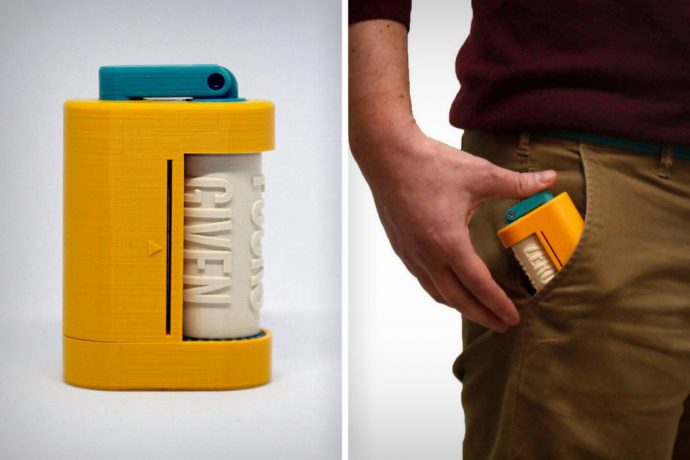 The Skroll is a fun, pocket-sized embossing machine!