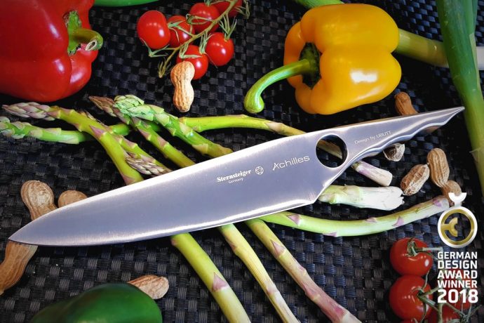 This Seamless Kitchen Knife is a Work of Ergonomics and Art!