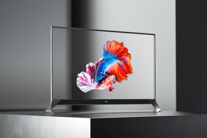 A TV you can See Straight Through