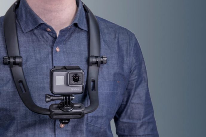 This wearable video rig’s design is comfortable, convenient, & infinitely useful