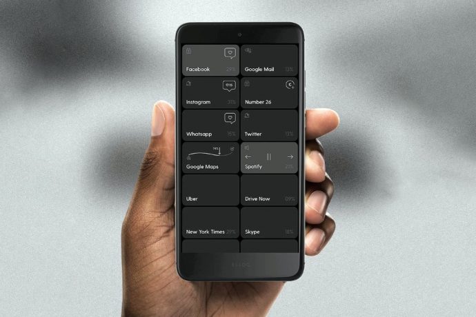 Blloc is the most minimalist full-feature smartphone ever made