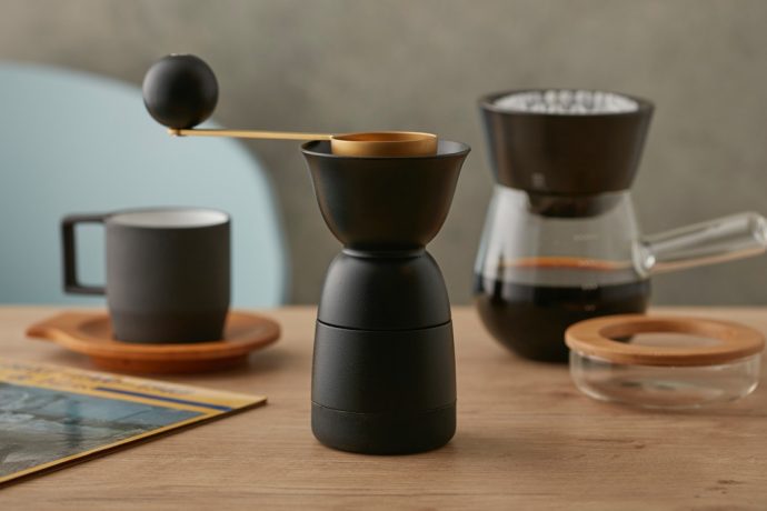 Handsome, Hipster Coffee Brewing