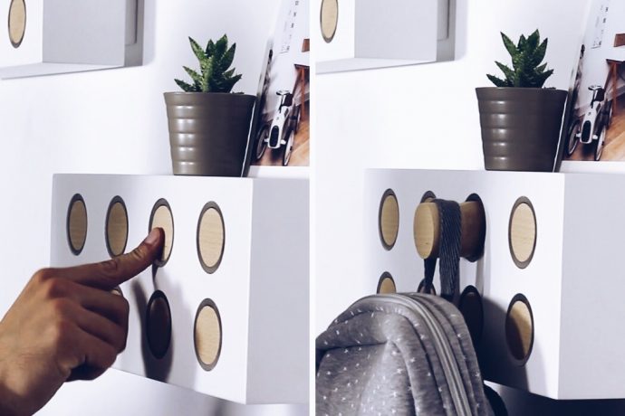 An Interactive Wall Hanger!