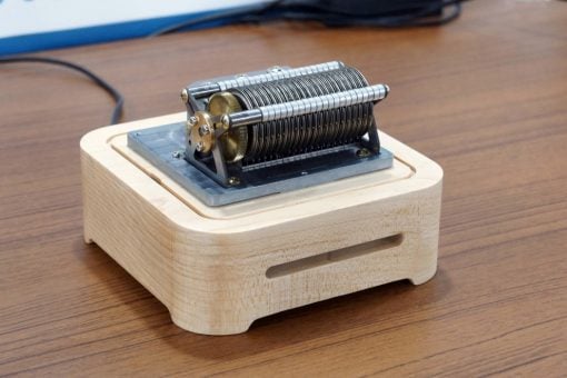 World's first mechanical music box to play any song using your smartphone!  - Yanko Design