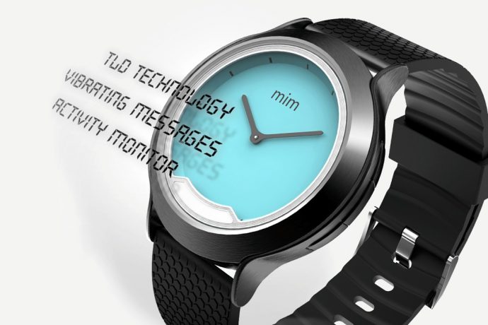 The mim X Turns the Watch’s Glass Top into an Invisible Display