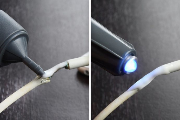 The pen that lets you draw flexible plastic over your broken cables