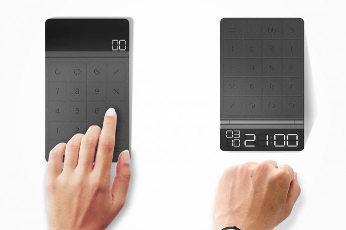 1 Calculator + 1 Clock = A Great Design!