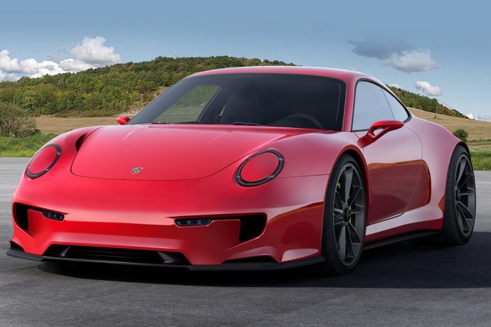 Va Va Vroom! Meet this Sexy E-Porsche