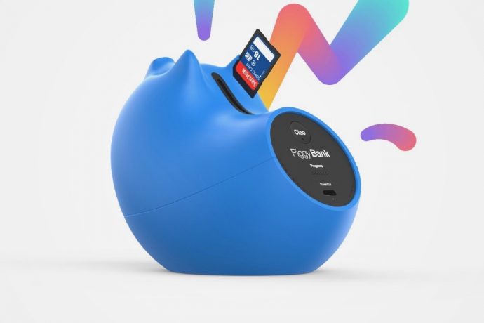 A Piggy Bank for the currency of the information age!