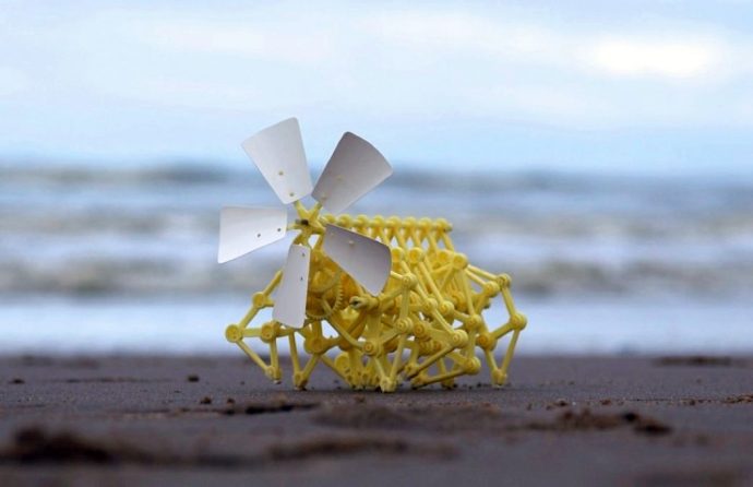 You can now build your own miniature walking Strandbeest!