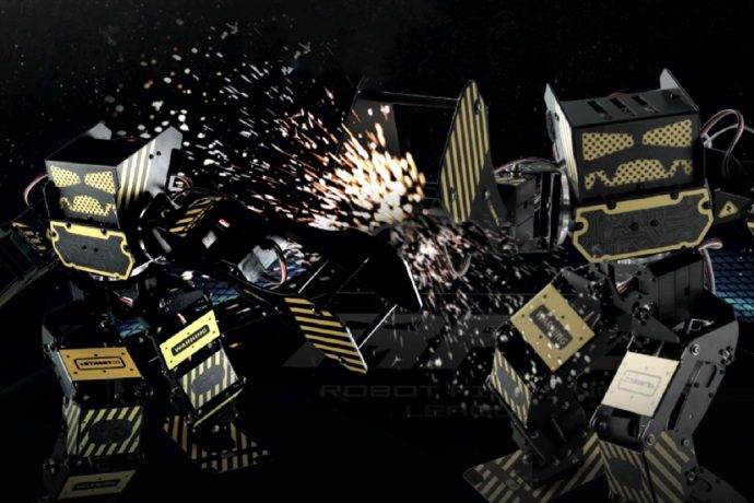 This Fighting Robot Packs A Mean Punch!