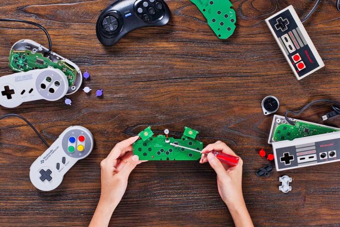 These circuit boards turn your classic game controllers wireless!