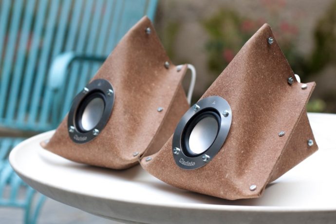 The DIY speakers that come to you in a flat envelope