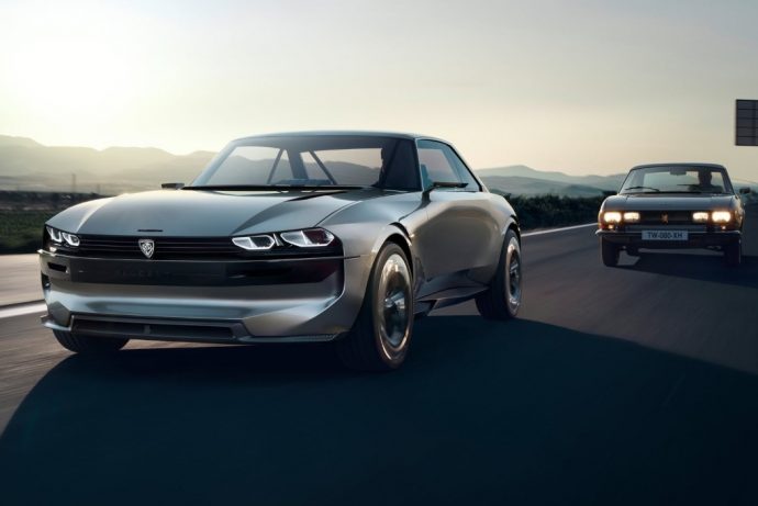 Peugeot’s E-Legend concept is peak Retrofuturism