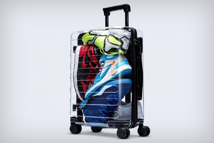Transparent suitcases are finally going mainstream!