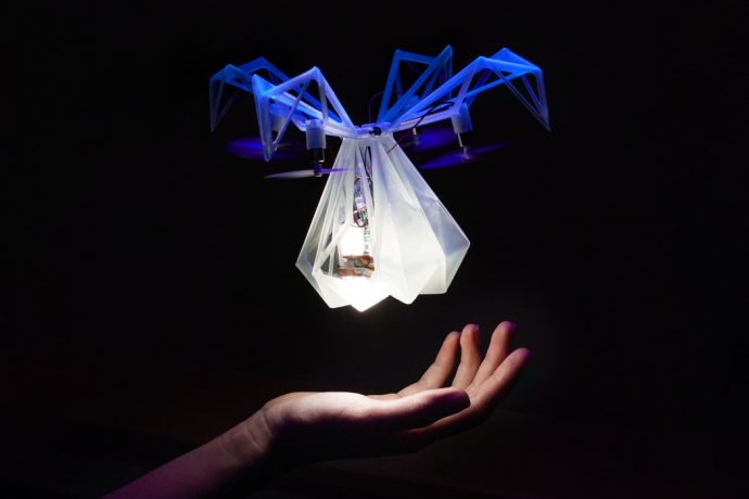 Drone lights will guide you home