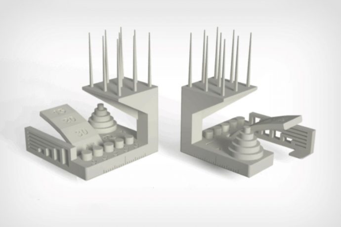 Autodesk and Kickstarter designed a 3D file to help you test 3D printers
