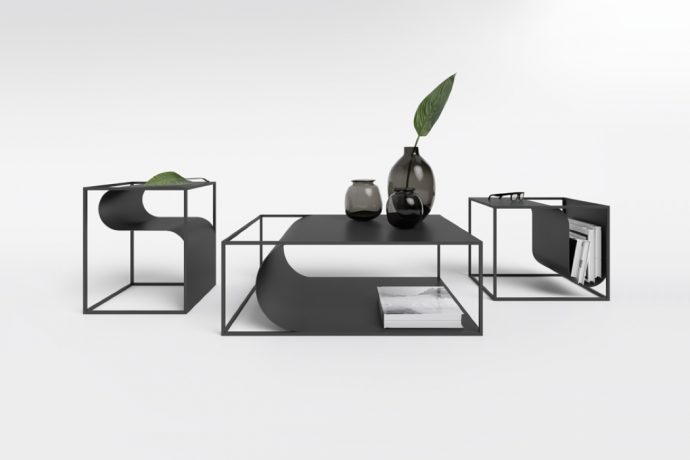 Minimal Tables that Curve like Paper