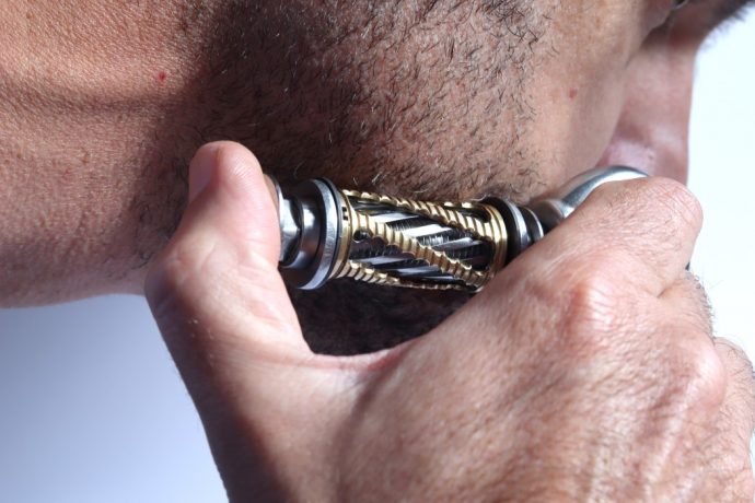 Manmower: The wacky, innovative stubble shaver inspired by the lawnmower!