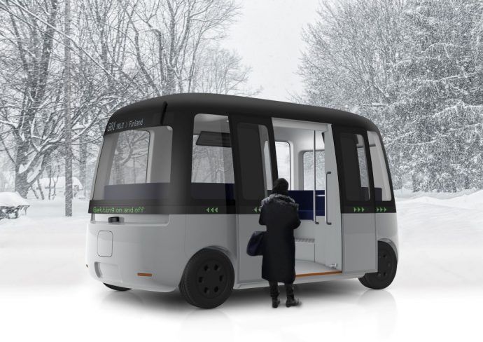 Yes. Muji is designing self-driving buses now!