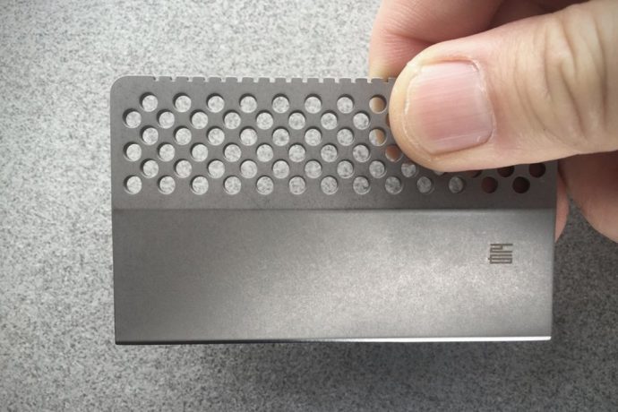 The pocket knife that slides into your wallet