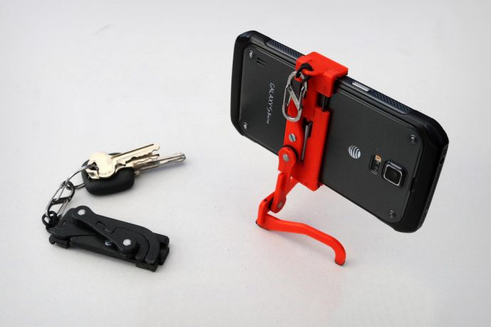 A mobile tripod that’s small enough to fit on your keychain