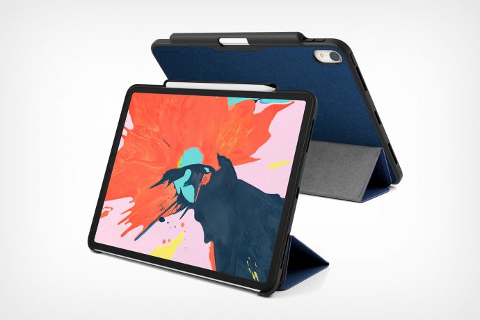 Atech’s iPad Pro case sports a Pencil-holder for docking and charging