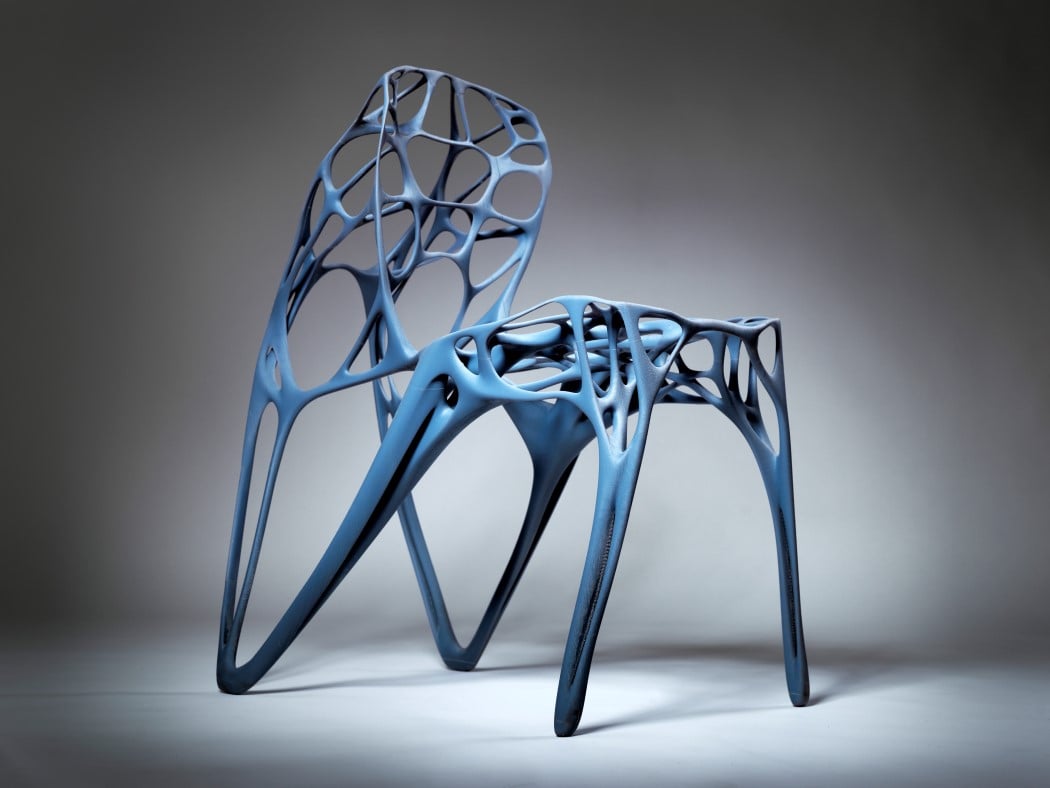 Parametrically designed ‘Generico Chair’ takes on your weight with half ...